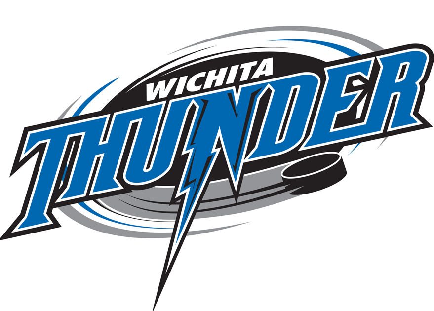 Wichita Thunder 2014 15-2015 16 Primary Logo vinyl decal